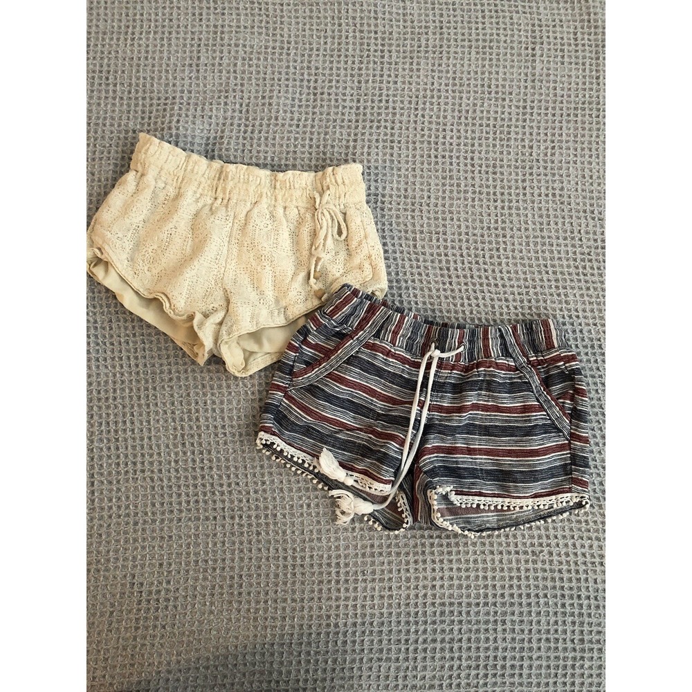 Lot Of Two Womens Rewind Shorts Small Juniors Boho Hippie Y2K Multicolor